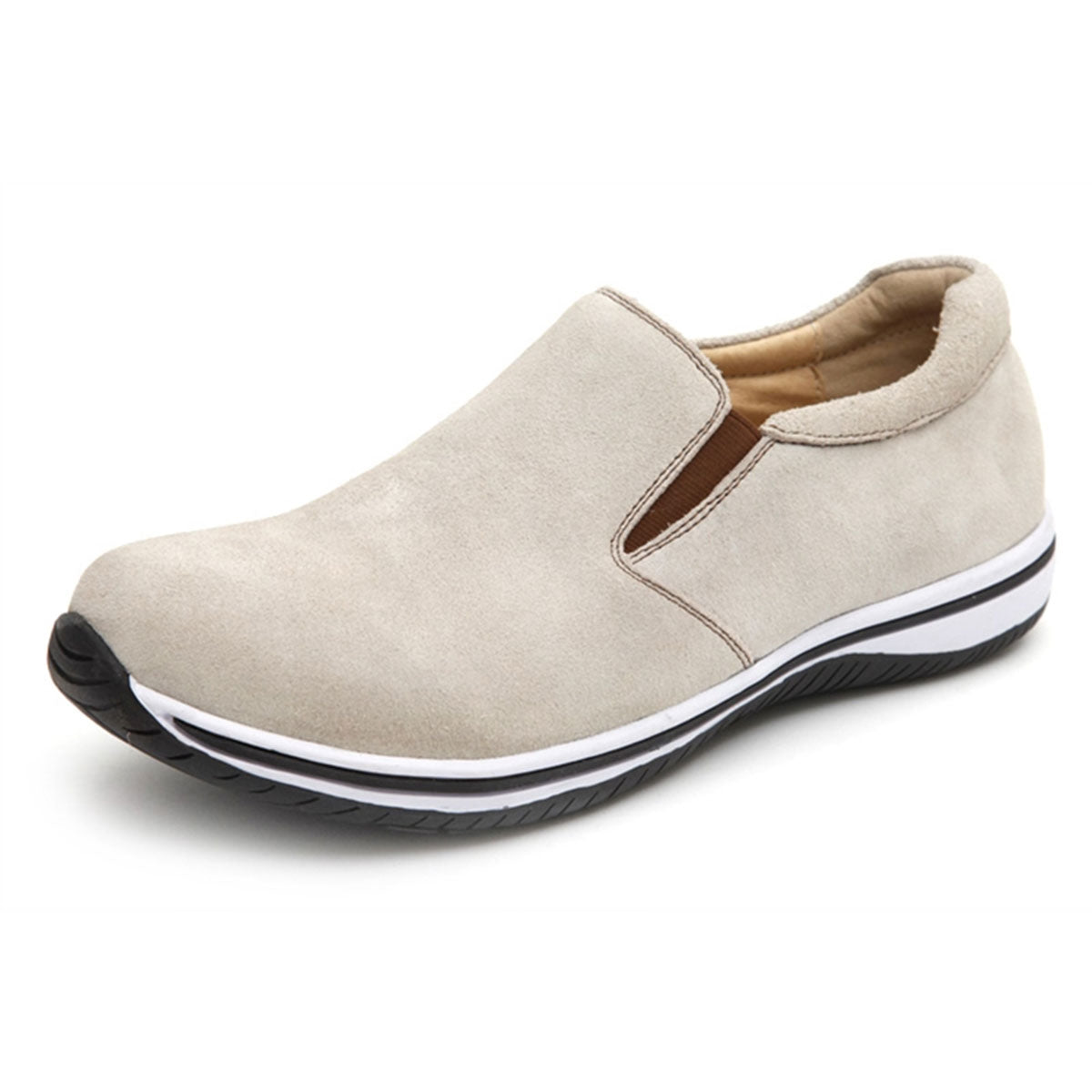Alegria Men's Aaron Sand Suede