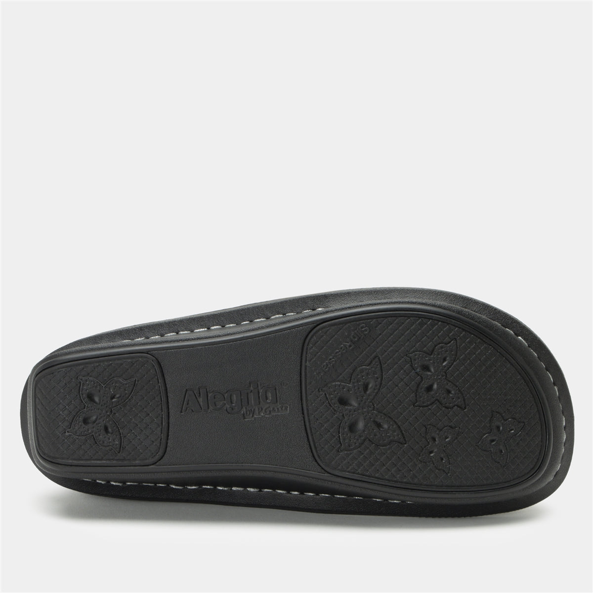 Alegria Debra Black Embossed Rose