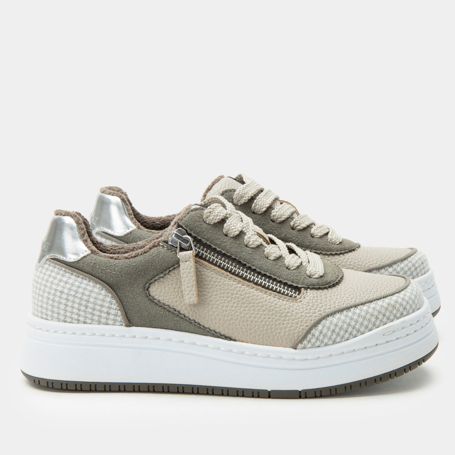 Averie Houndstooth Grey