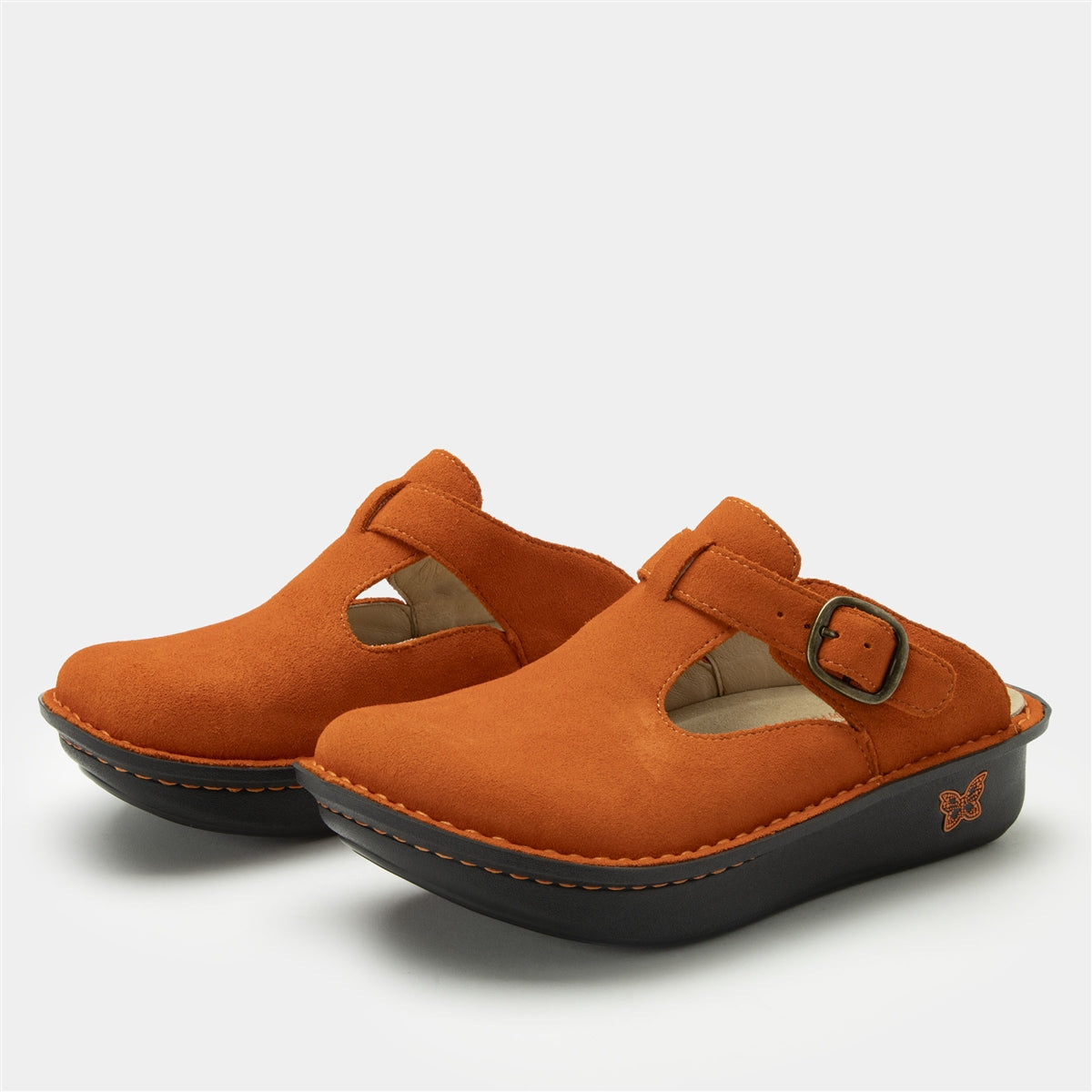 Classic Orange You Glad Suede
