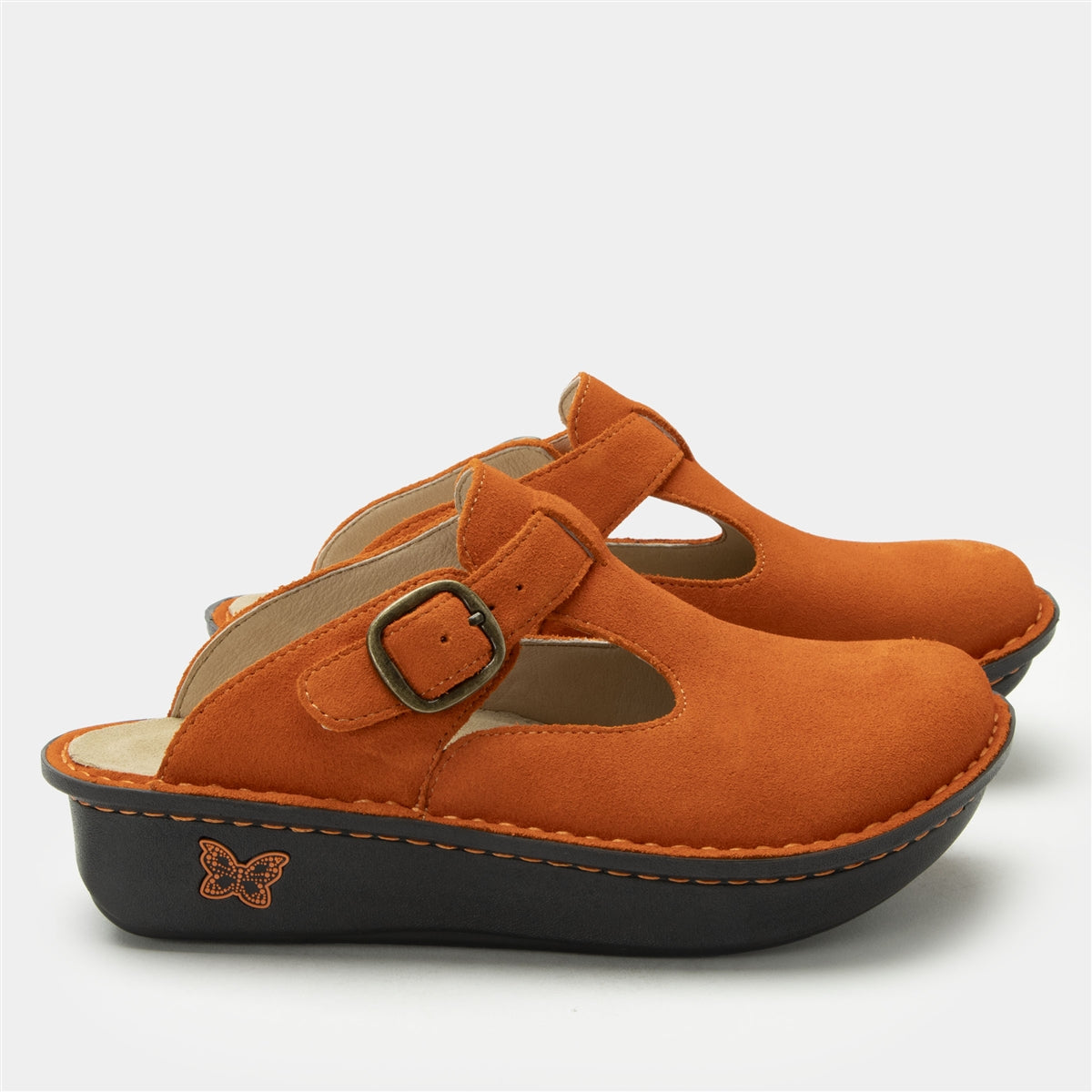 Classic Orange You Glad Suede