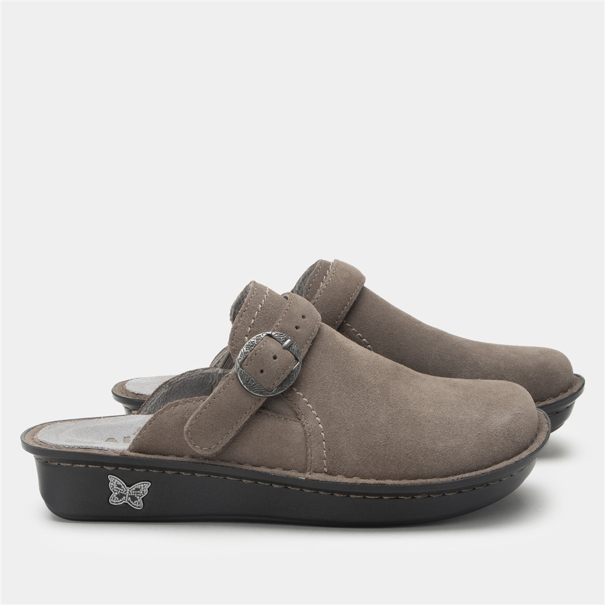 Alegria Bryn Taupe Suede