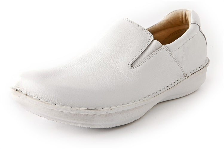 Alegria Men's "Oz" White Tumbled Leather