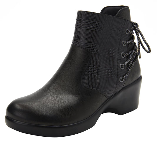 Alegria Stevee Plaidly Black