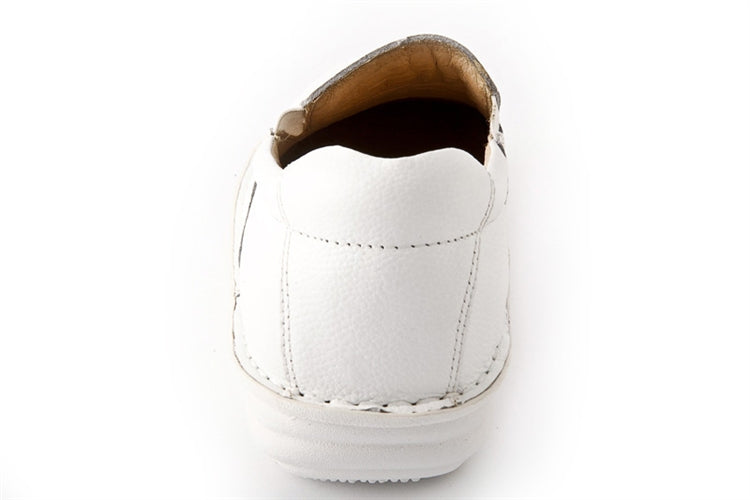 Alegria Men's "Oz" White Tumbled Leather