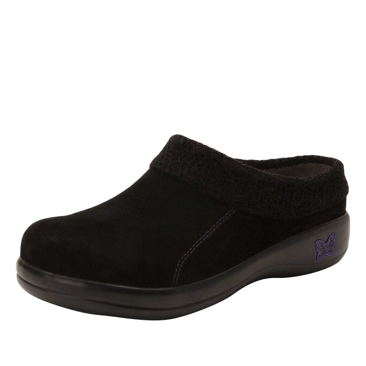 Alegria Kyah Black Suede