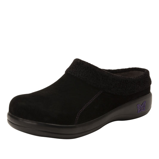 Alegria Kyah Black Suede
