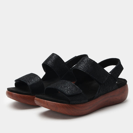 Bailee Crackle Black