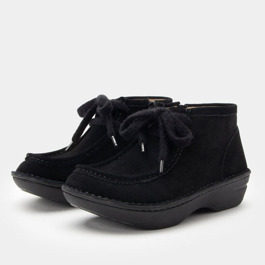 Fae Black Suede