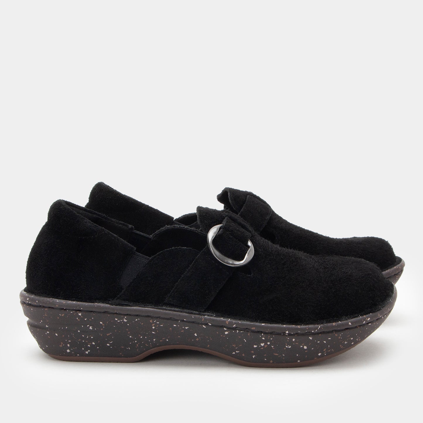 Fynn Black Suede