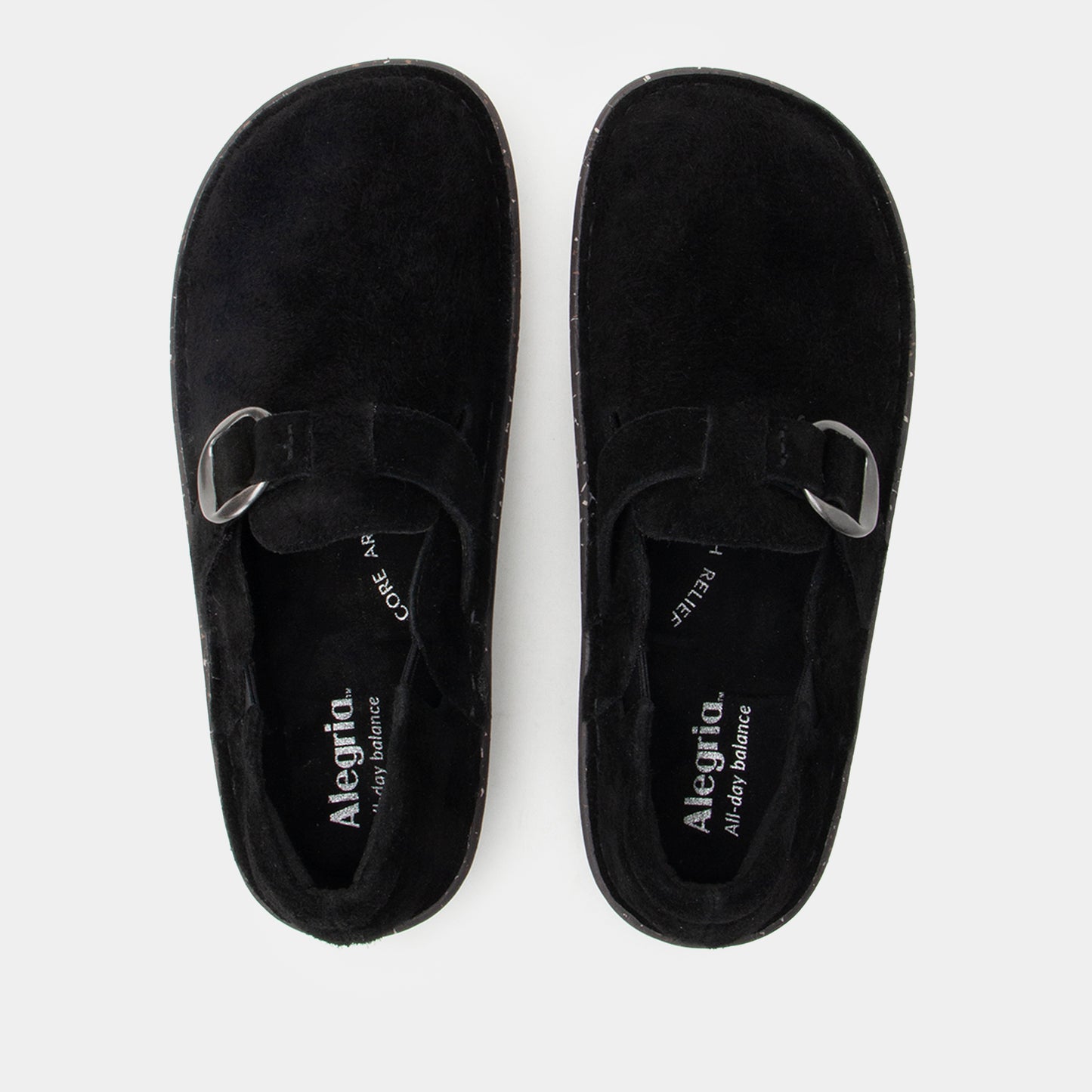 Fynn Black Suede