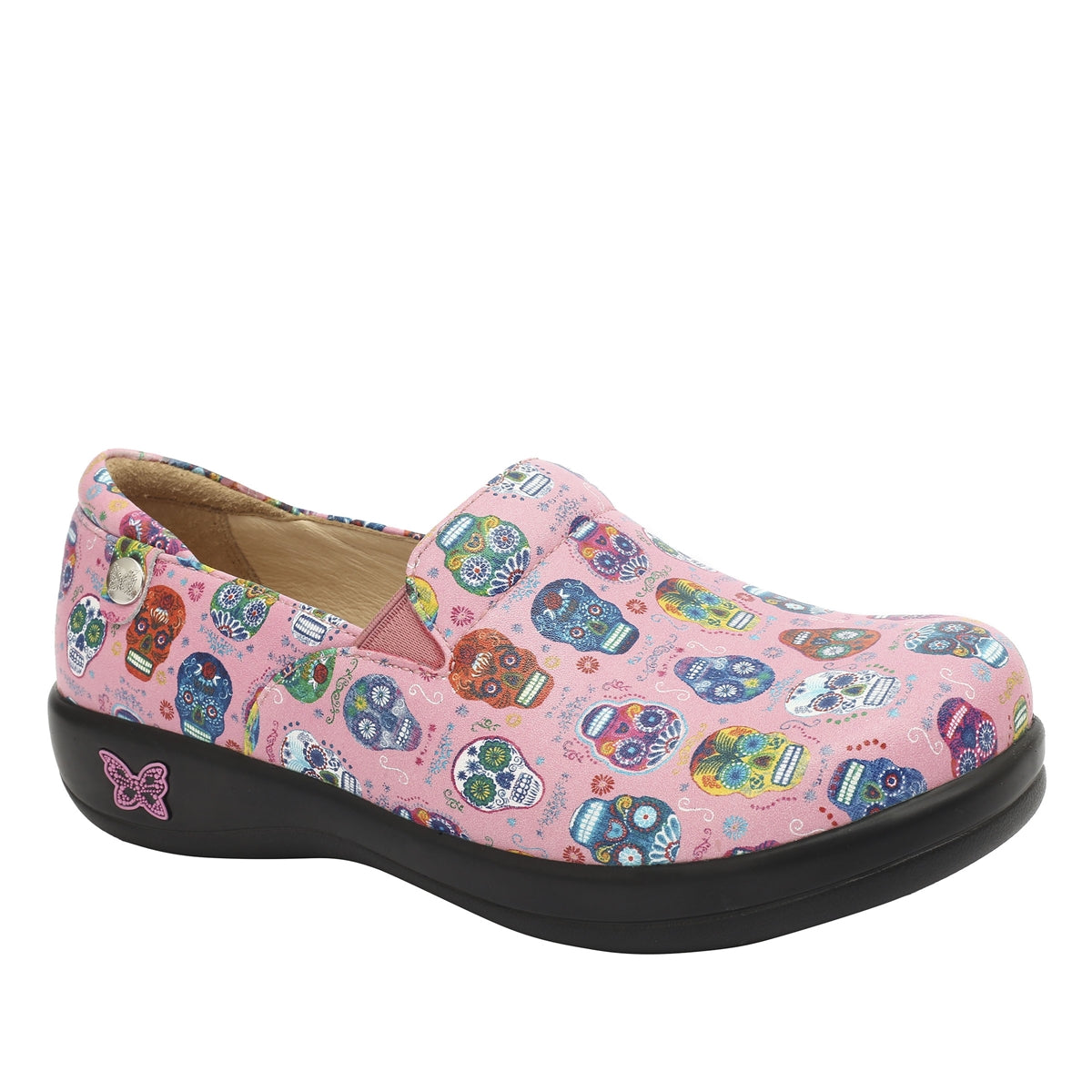 Alegria Keli Sugar Skulls Pink