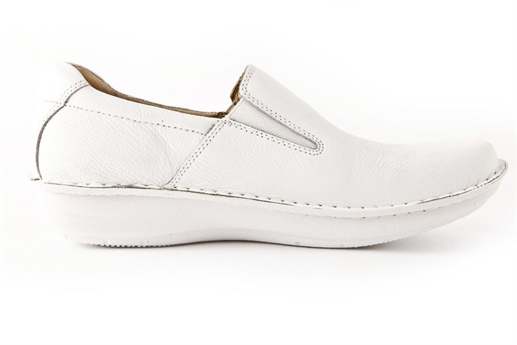 Alegria Men's "Oz" White Tumbled Leather