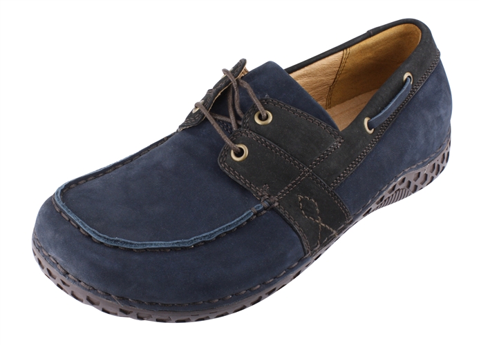 Alegria Men's Franklin Navy Leather | Free Shipping