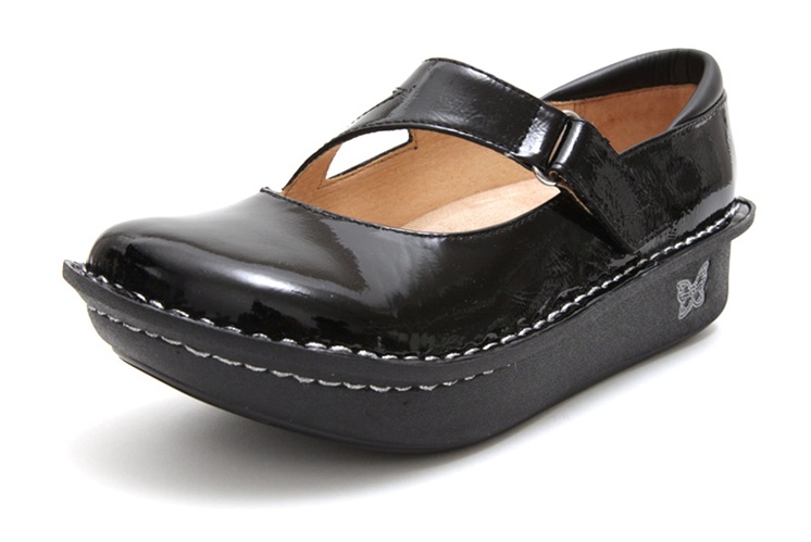alegria patent leather shoes
