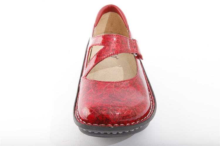 Alegria Shoes - Dayna Red Lifeline Patent