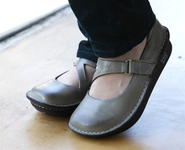 Alegria Shoes - Dayna Stone Leather