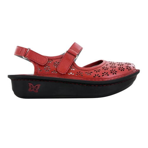 Alegria Shoes - Jemma Red Butter