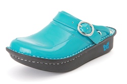 Alegria Kids Louise Seville Teal Patent