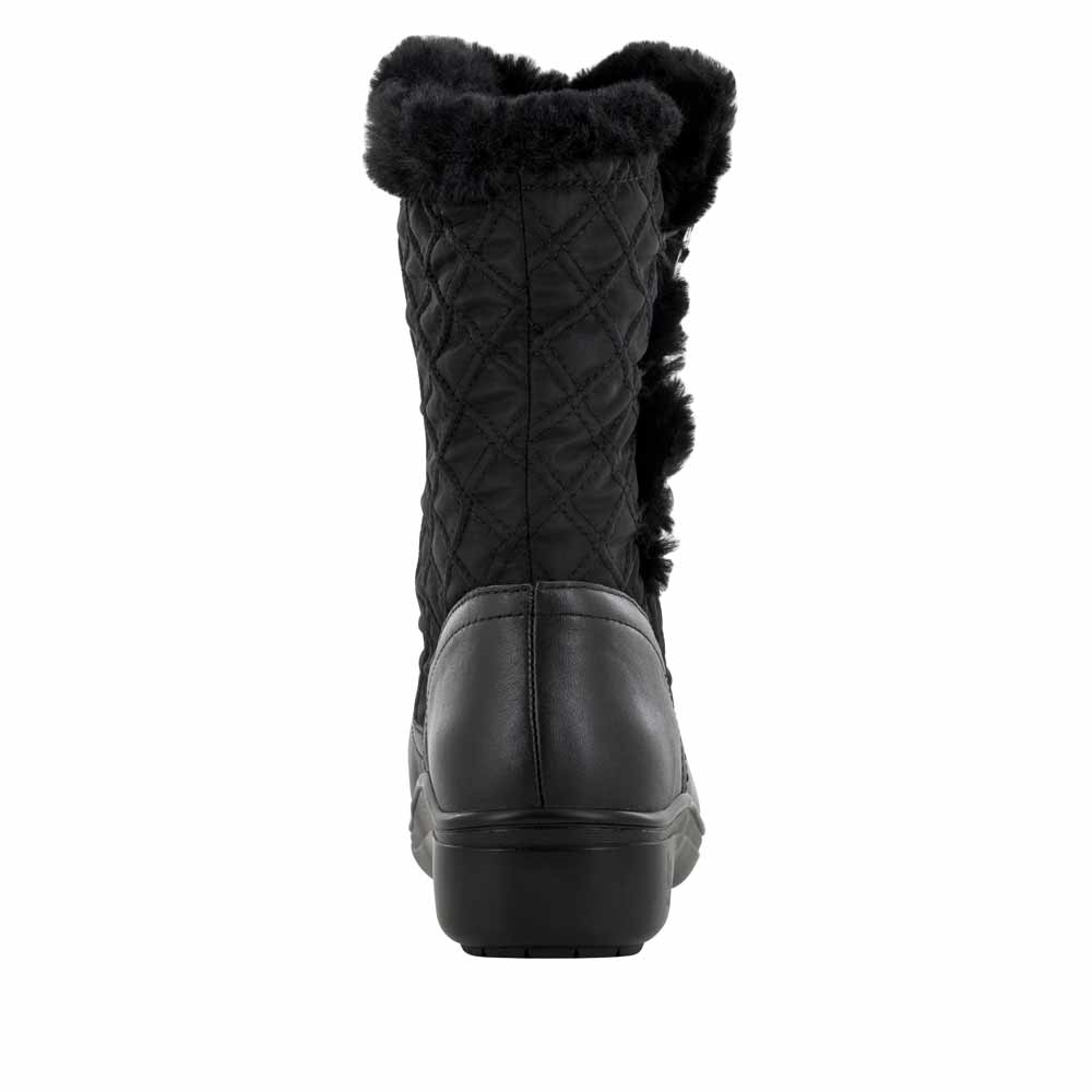 Alegria Nanook Quilted Black Boots
