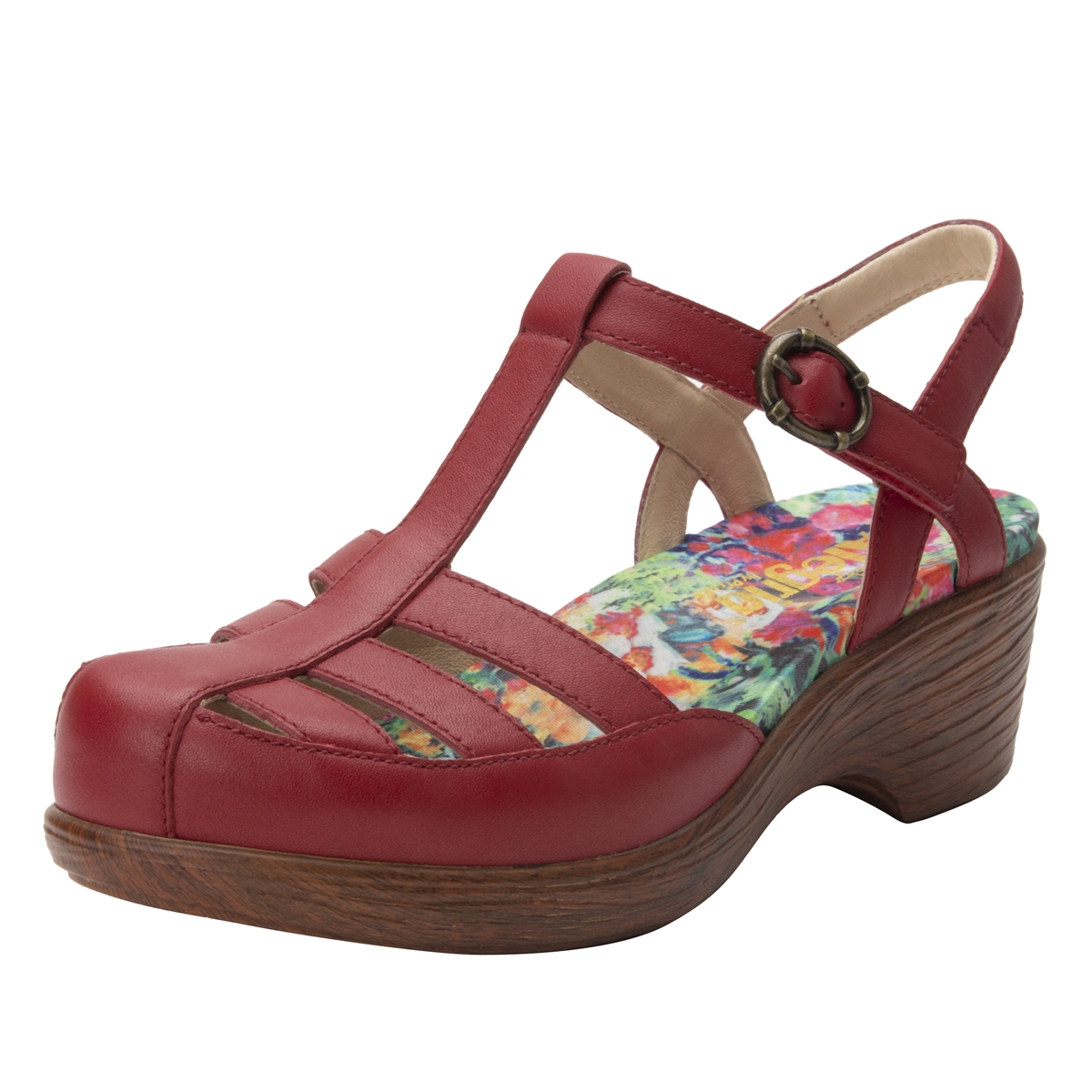 Alegria Shoes - Summer Red